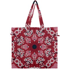 Traditional Cherry Blossom  Canvas Travel Bag