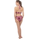 Traditional Cherry blossom  Halter Side Cut Swimsuit View2