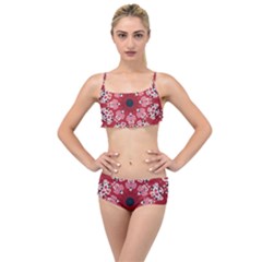 Traditional Cherry Blossom  Layered Top Bikini Set by Kiyoshi88