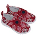 Traditional Cherry blossom  Kids  Velcro No Lace Shoes View3