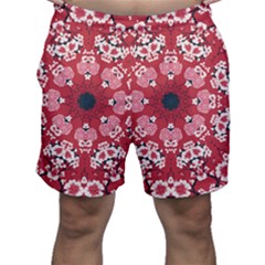 Traditional Cherry Blossom  Men s Shorts by Kiyoshi88