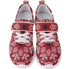 Traditional Cherry Blossom  Men s Velcro Strap Shoes by Kiyoshi88