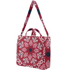 Traditional Cherry Blossom  Square Shoulder Tote Bag by Kiyoshi88