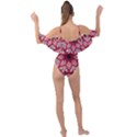 Traditional Cherry blossom  Drape Piece Swimsuit View2