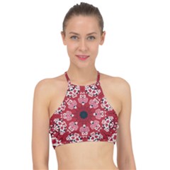 Traditional Cherry Blossom  Racer Front Bikini Top by Kiyoshi88