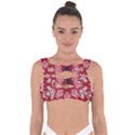 Traditional Cherry blossom  Bandaged Up Bikini Top View1