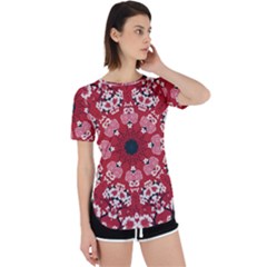 Traditional Cherry Blossom  Perpetual Short Sleeve T-shirt by Kiyoshi88