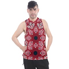 Traditional Cherry Blossom  Men s Sleeveless Hoodie by Kiyoshi88