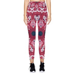 Traditional Cherry Blossom  Pocket Leggings 