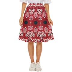 Traditional Cherry Blossom  Classic Short Skirt