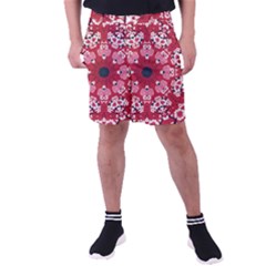 Traditional Cherry Blossom  Men s Pocket Shorts by Kiyoshi88