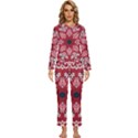 Traditional Cherry blossom  Womens  Long Sleeve Lightweight Pajamas Set View1