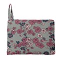 Traditional cherry blossom on a gray background Premium Foldable Grocery Recycle Bag View4