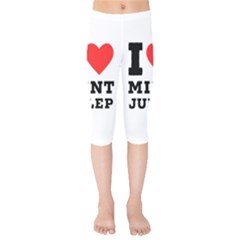 I Love Mint Julep Kids  Capri Leggings  by ilovewhateva