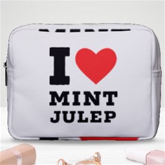 I Love Mint Julep Make Up Pouch (large) by ilovewhateva