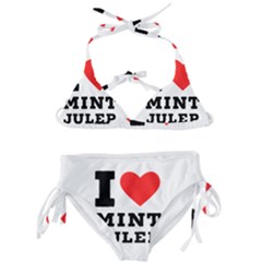 I Love Mint Julep Kids  Classic Bikini Set by ilovewhateva