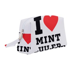 I Love Mint Julep Wristlet Pouch Bag (medium) by ilovewhateva