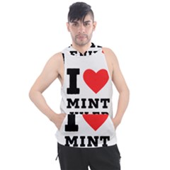 I Love Mint Julep Men s Sleeveless Hoodie by ilovewhateva