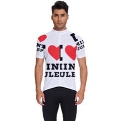 I Love Mint Julep Men s Short Sleeve Cycling Jersey