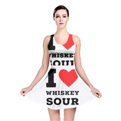 I Love Whiskey Sour Reversible Skater Dress by ilovewhateva