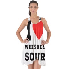 I Love Whiskey Sour Show Some Back Chiffon Dress by ilovewhateva