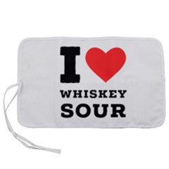 I Love Whiskey Sour Pen Storage Case (l) by ilovewhateva