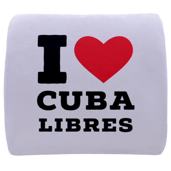 I love cuba libres  Back Support Cushion