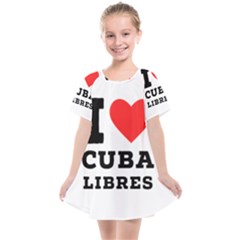 I love cuba libres  Kids  Smock Dress