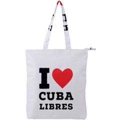 I Love Cuba Libres  Double Zip Up Tote Bag by ilovewhateva