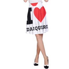 I Love Daiquiri A-line Skirt by ilovewhateva