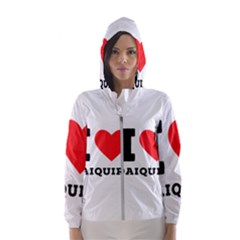 I Love Daiquiri Women s Hooded Windbreaker by ilovewhateva