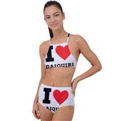 I Love Daiquiri High Waist Tankini Set by ilovewhateva