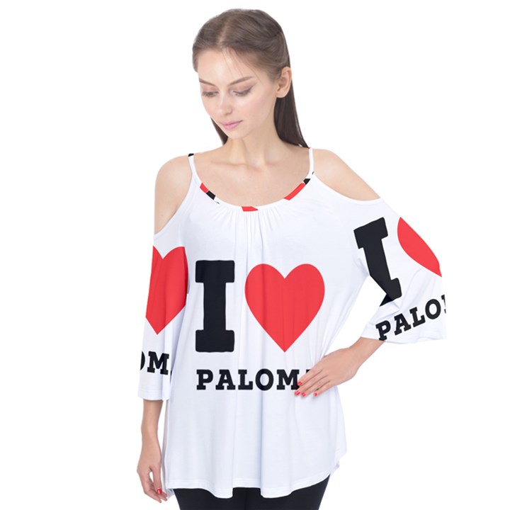 I love paloma Flutter Tees