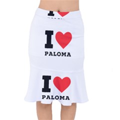 I Love Paloma Short Mermaid Skirt by ilovewhateva