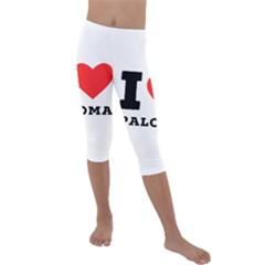 I Love Paloma Kids  Lightweight Velour Capri Leggings  by ilovewhateva