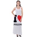 I love paloma Sleeveless Velour Maxi Dress View1