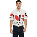 I love paloma Men s Short Sleeve Pocket Shirt  View1