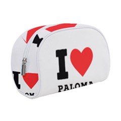 I Love Paloma Make Up Case (small) by ilovewhateva