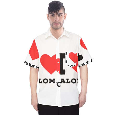 I Love Paloma Men s Hawaii Shirt by ilovewhateva