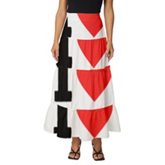 I Love Paloma Tiered Ruffle Maxi Skirt by ilovewhateva