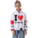 I love mimosa Kids  Half Zip Hoodie View1