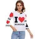 I love mimosa Bell Sleeve Top View1