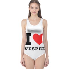 I Love Vesper One Piece Swimsuit by ilovewhateva