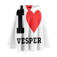 I Love Vesper High Waist Skirt by ilovewhateva