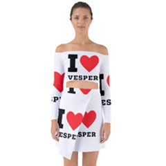 I Love Vesper Off Shoulder Top With Skirt Set by ilovewhateva