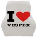 I love vesper Car Seat Velour Cushion  View1