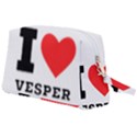 I love vesper Wristlet Pouch Bag (Large) View2