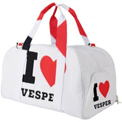 I Love Vesper Burner Gym Duffel Bag by ilovewhateva