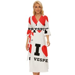 I Love Vesper Midsummer Wrap Dress by ilovewhateva