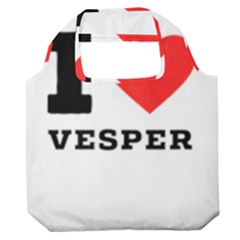 I Love Vesper Premium Foldable Grocery Recycle Bag by ilovewhateva